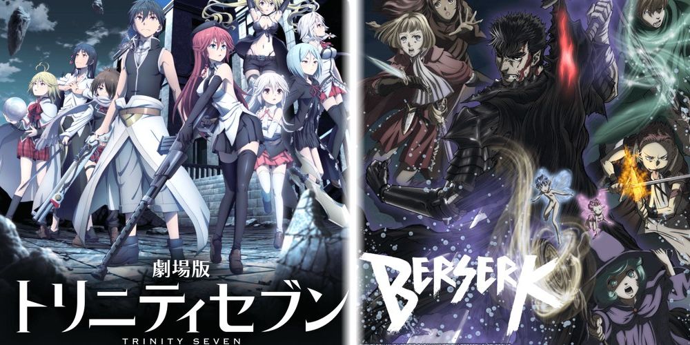 Trinity Seven film e Berserk 2